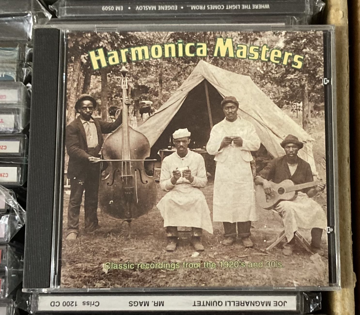 レコードワン on Twitter "【CD入荷】V.A.／HARMONICA MASTERS／YAZOOレーベル編集の1920年代～1930年代のハーモニカブルースコンピ。 https