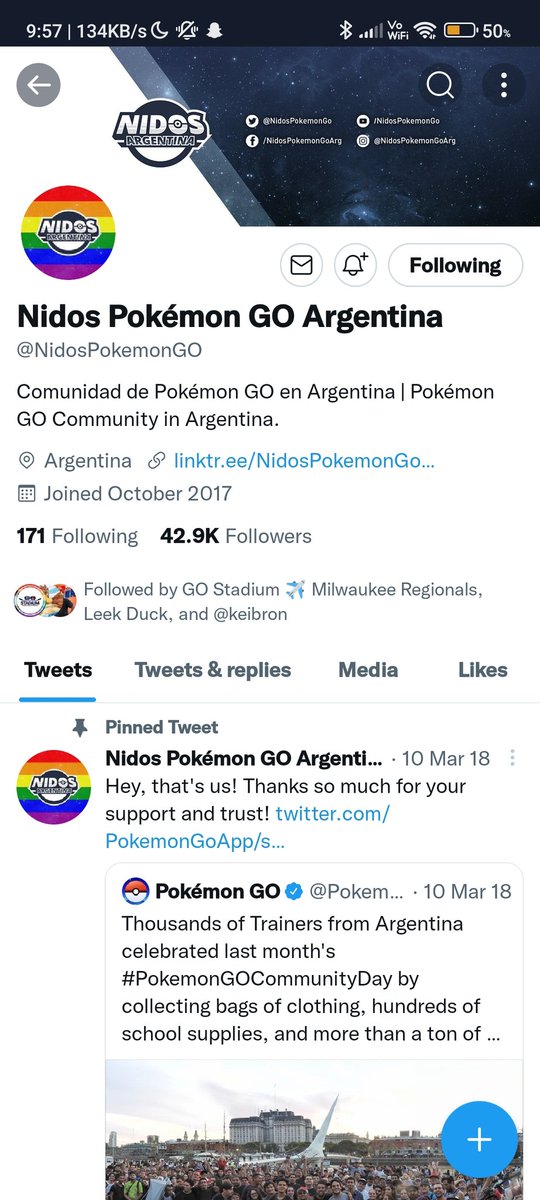 rugvedtandel2's tweet photo. @NidosPokemonGO @PokemonGoAppLA 🥺 https://t.co/XfrWcbl4qm
