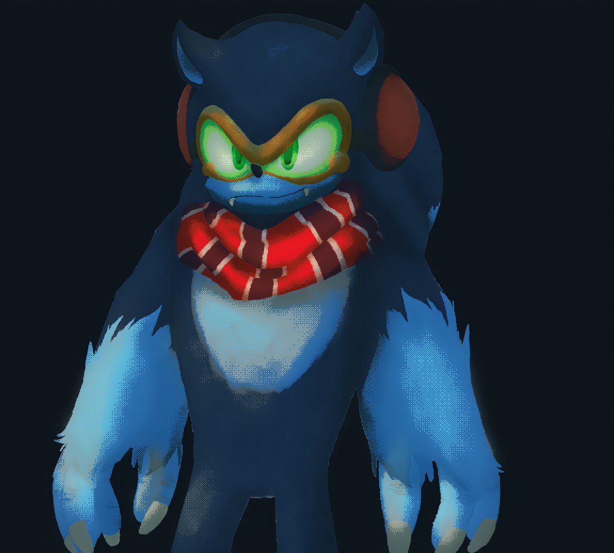Kiddo4Indie's tweet photo. Winter Outbreak #sonic #sonicthewerehog https://t.co/YYImZ3y9DC