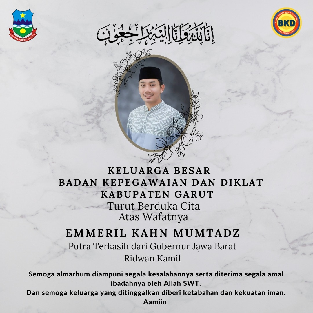 bkd_garut's tweet photo. Innalillahi wa inna ilaihi rooji'un, 

allahummaghfirlahu warhamhu wa'afihi wa'fuanhu. https://t.co/VlCf9NjyFl