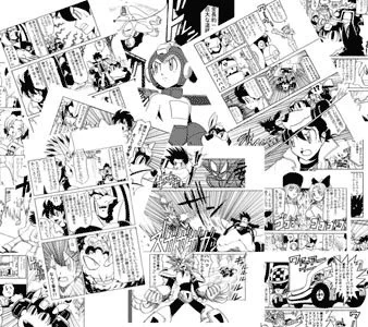ボンボンでは幻となったバトチェ編ですが、途中までアナログペン入れ原稿を進めていました
(画像は当時の自分のホームページにアップしてたもの)
最終的にギガミックス刊行時にこれを下描きにしてコミスタで描き直したのでこのバージョンは線や細部が違います

この後しばらくの間、宙ぶらりんな期間 