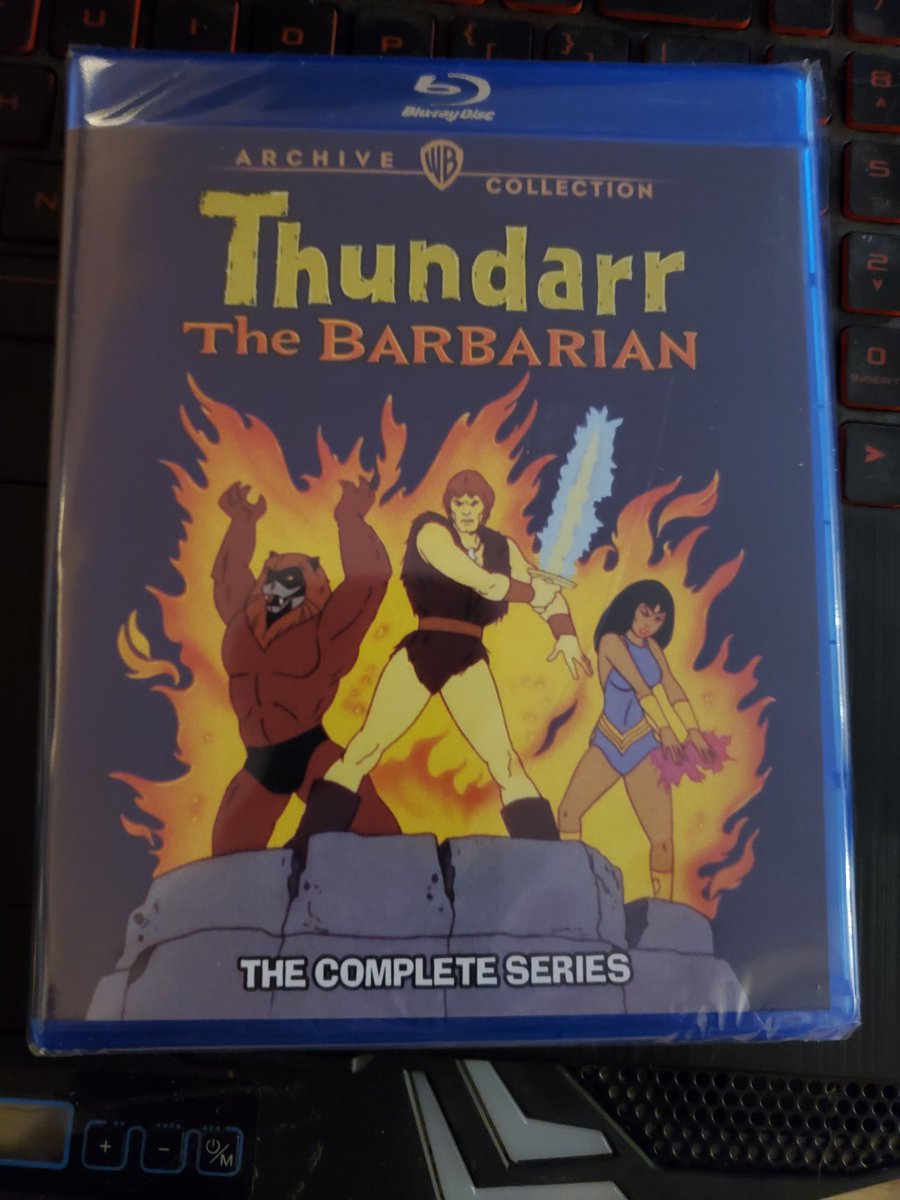 CaptGraybeard13's tweet photo. Woot woot. I got Thundarr the Barbarian. #thundarr #ukla #ariel #sunsword https://t.co/ctsj20HI9w