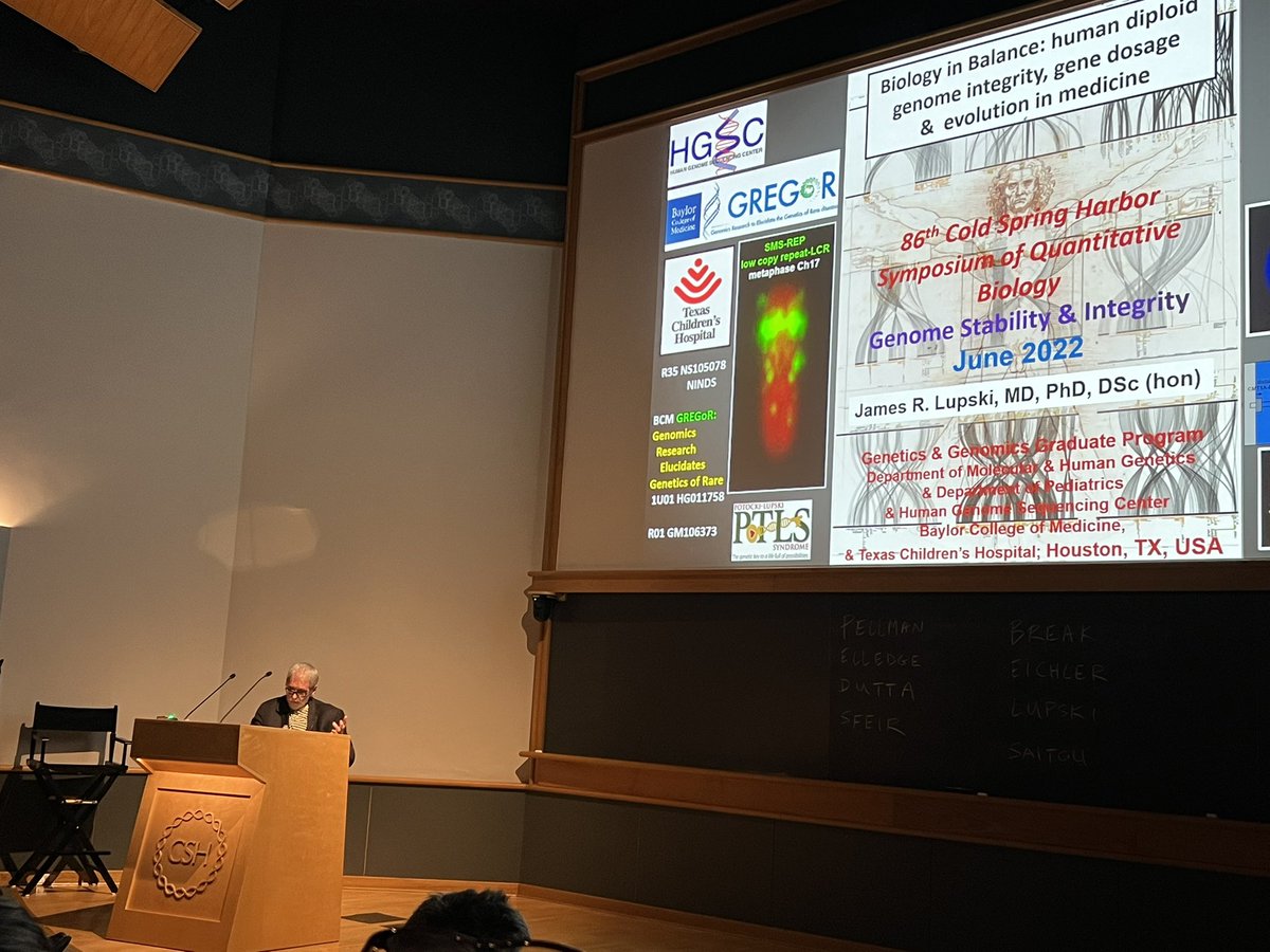Great talks, scenery, and camaraderie at Cold Springs Harbor Lab’s Genome Stability &amp; Integrity Symposium! #cshlsymp22