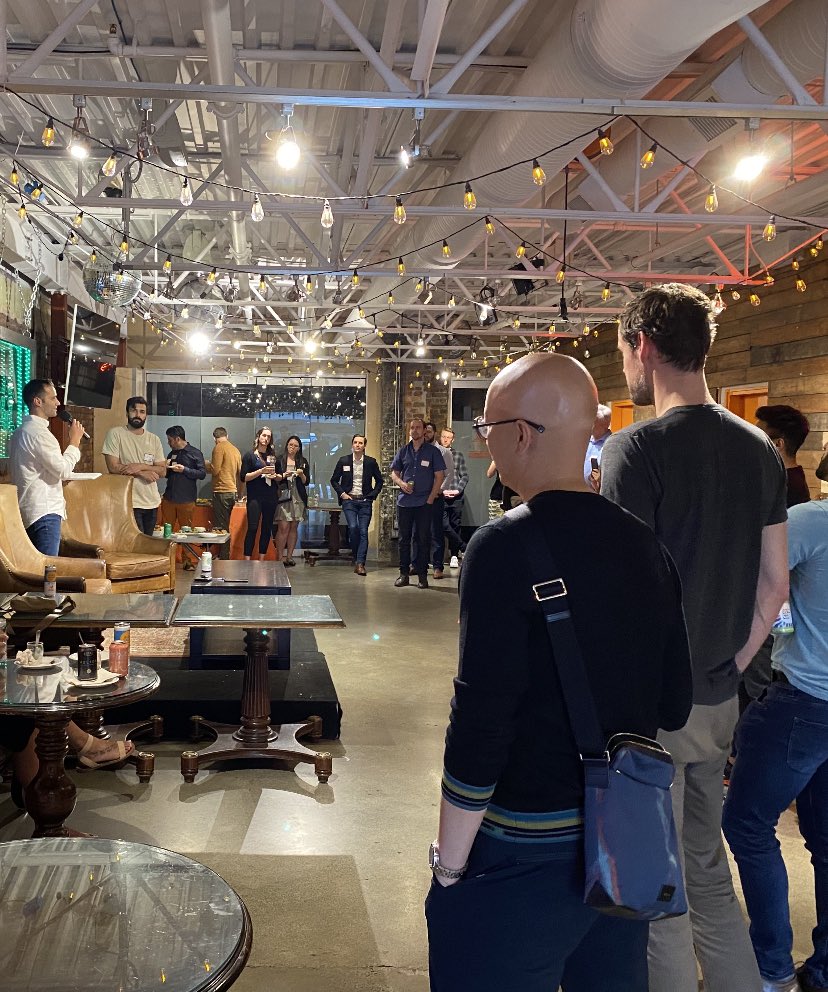 Great turn out at Health Tech nights hosted by <a href="/get_cognito/">Cognito Health</a> and <a href="/VIATEC/">VIATEC</a> 

#yyj