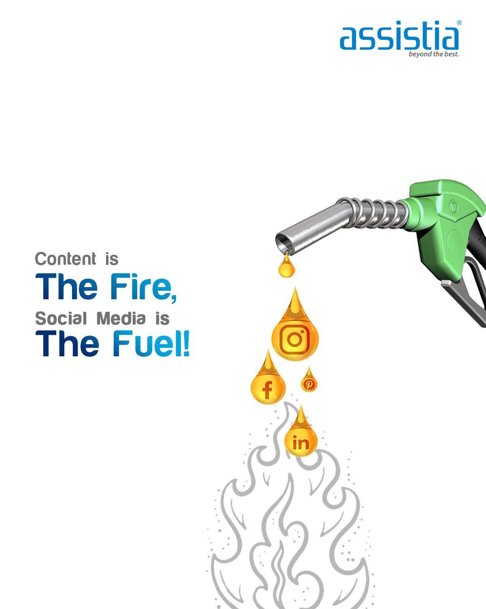 assistia's tweet photo. Content Is The Fire 🔥 Social Media is The Fuel⛽!!

#socialmediamarketing #socialmedia #agency #socialmedianews #smo #smm #socialmediamanager #advertisement #advertisementagency #shoppingcart #shoppingonline #onlineshopping #shoppingday #shopping #shoppinglover... https://t.co/jlCNJTYICE