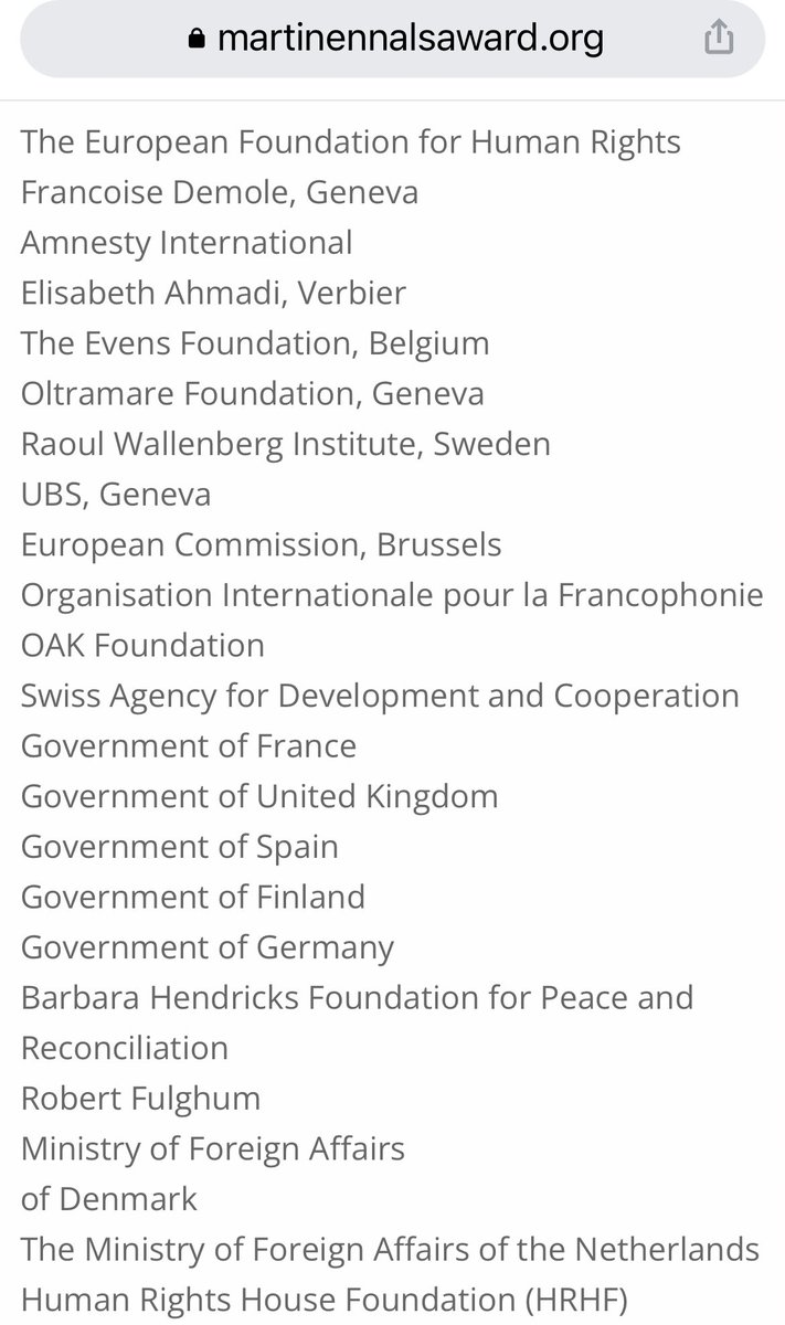 Stan Swamy, UAPA accused in Bhima Koregaon- Elgar Parishad riots case, awarded as Martin Ennals Award in Geneva, considered as “Nobel” in Human Rights field, funded by many west govts.

Its a deliberate attempt to demean India’s efforts to deal with such anti-national elements.