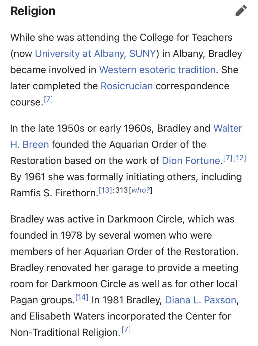MZB was instrumental in lesbian fantasy literature, as well as an active witch (before reverting to Episcopalian) and a founder of the Society for Creative Anachronism, which is a major LARP group (if you know you know).