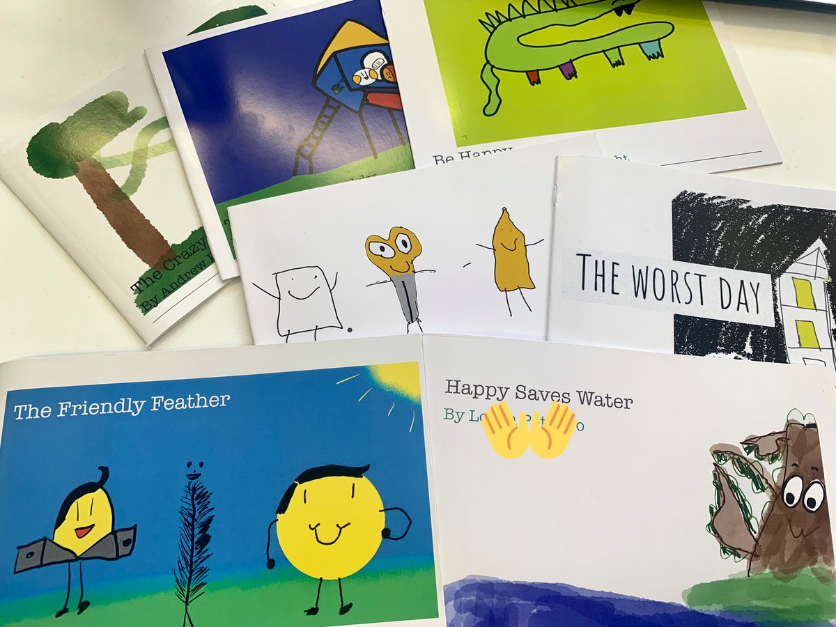 reniemck's tweet image. A couple of years ago, my Y3 class published their own books using #sketchespro and #pages.  They added accessibility features into their epub to add to a library in books.  We love our hard copies too! #appleadechat #ipad #ipaded #ADE