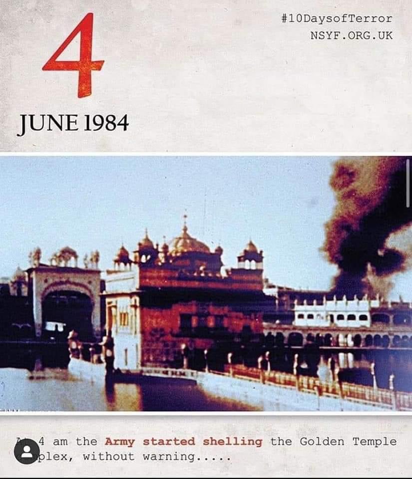 Amarpreet_01's tweet photo. 4 ਜੂਨ 84 ਨੂੰ ਅੰਮ੍ਰਿਤ ਵੇਲੇ ਤੋਂ ਹੀ ਗੋਲੀਆਂ ਦਾ ਮੀਂਹ ਵਰਨਾਂ ਸ਼ੁਰੂ ਹੋ ਗਿਆ ਸੀ।ਜਿਸ ਵਿੱਚ ਰਾਮਗੜ੍ਹੀਆ ਬੁੰਗੇ ਦੇ ਦੋਵੇਂ ਬੁਰਜ ਤੇ ਤੇਜਾ ਸਿੰਘ ਸਮੁੰਦਰੀ ਹਾਲ ਦੇ ਪਿੱਛੇ ਪਾਣੀ ਵਾਲੀ ਟੈਂਕੀ ਢਹਿ-ਢੇਰੀ ਹੋ ਗਏ।ਹਜ਼ਾਰਾਂ ਸੰਗਤਾਂ ਤੇ ਗੋਲੀਆਂ ਚਲਾਈਆਂ ਗਈਆਂ ਸਿੱਖ ਕੌਮ ਸ੍ਰੀ ਅਕਾਲ ਤਖ਼ਤ ਸਾਹਿਬ ਤੇ ਹੋਏ ਹਮਲੇ ਨੂੰ ਕਦੇ ਵੀ ਭੁਲਾ ਨਹੀਂ ਸਕਦੀ। https://t.co/cYDjbYHdNQ