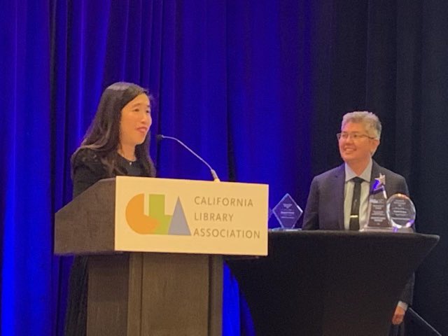 michaelambert's tweet image. Congratulations to our amazing @SFPublicLibrary Community Programs &amp;amp; Partnerships staff Lisa Weddle and Jaime Wong for accepting the @CalLibAssoc PR Excellence Award for the SFPL Explorer Map initiative at the #CLA2022Conference 🏆🤩👏🏼👏🏼👏🏼 sfpl.org/sfpl-explorer-…