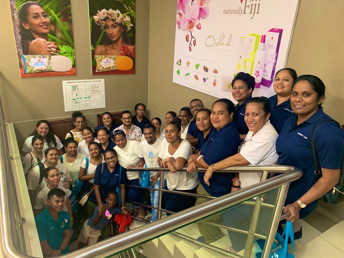 1 day EM Care Bootcamp, in the west using low dose high frequency topics to enhance knowledge&amp; skills in basic emergency care for our medical colleagues.Thank you to our major sponsors for making this happen! #emfiji <a href="/SShivalni/">Shanistika Shivalni</a> <a href="/nunia_kautoga/">Nunia Kautoga</a> <a href="/PunjasFiji/">Punjas Fiji</a> #anzfiji #colleaguesofem