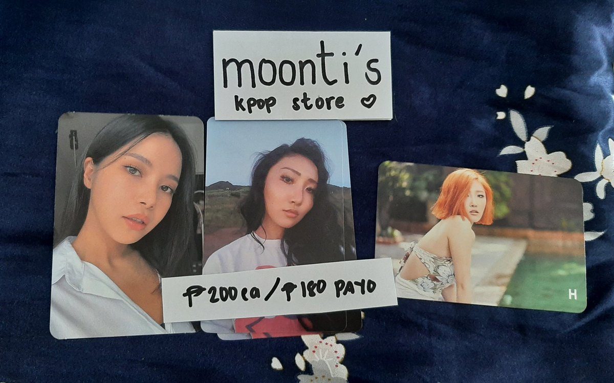 moontiskstore's tweet photo. MAMAMOO PCs
As low as P120
#mamamoo #mamamoosolar #mamamoomoonbyul #mamamoowheein #mamamoohwasa https://t.co/v21RxB0wsT