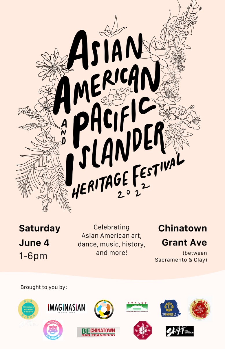 chinatownwndrer's tweet photo. Don't forget tomorrow there is an AAPI heritage event in Chinatown San Francisco #ChinatownSF https://t.co/nBeQYSHdjy