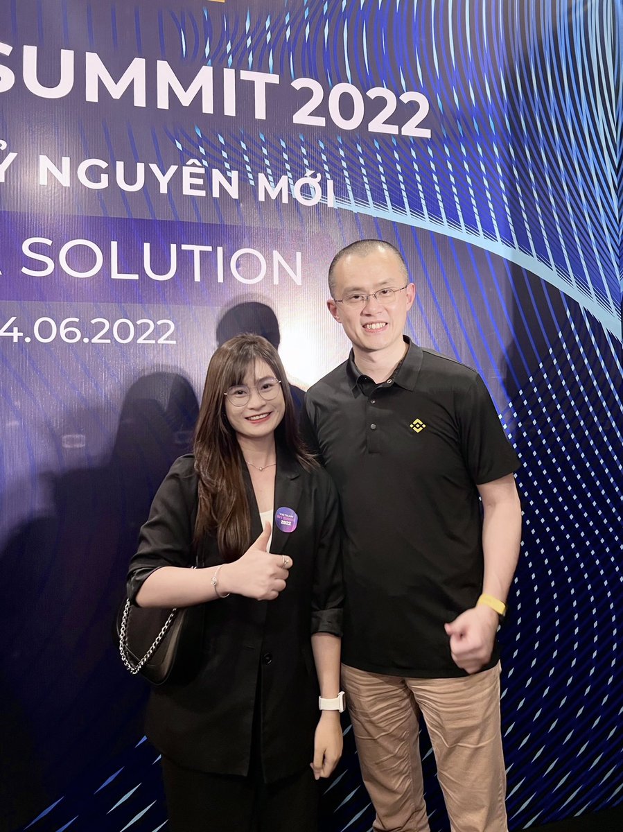 Mydynguyen1207's tweet image. Once in a lifetime ❤️
Vietnam NFT Summit 2022- The new era slution.
#oneblocklabs #VietnamNFTSummit 
#metalook #binance  #nft #CZBinance #CZ