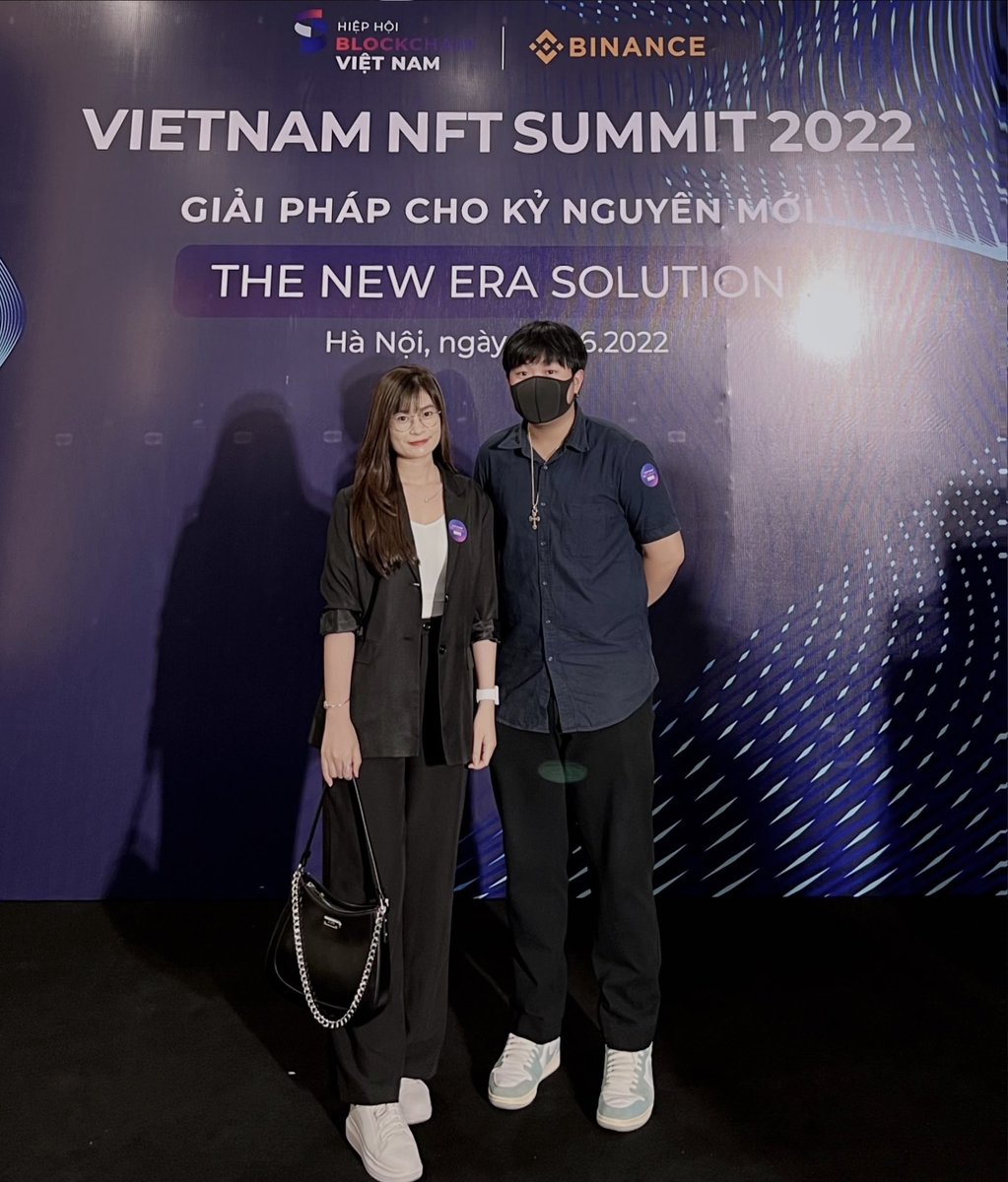 Mydynguyen1207's tweet image. Once in a lifetime ❤️
Vietnam NFT Summit 2022- The new era slution.
#oneblocklabs #VietnamNFTSummit 
#metalook #binance  #nft #CZBinance #CZ