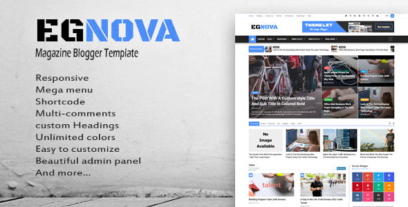 stylelibreview's tweet image. Egnova - News &amp;amp; Magazine Responsive Blogger Template
stylelib.org/away/?id=266757

#2columns #ajaxsearch #blogspot #recentwidget #sidepanel #template #themeforest #themelet #blogger #blogging #magazine #megamenu #news #responsive #theme