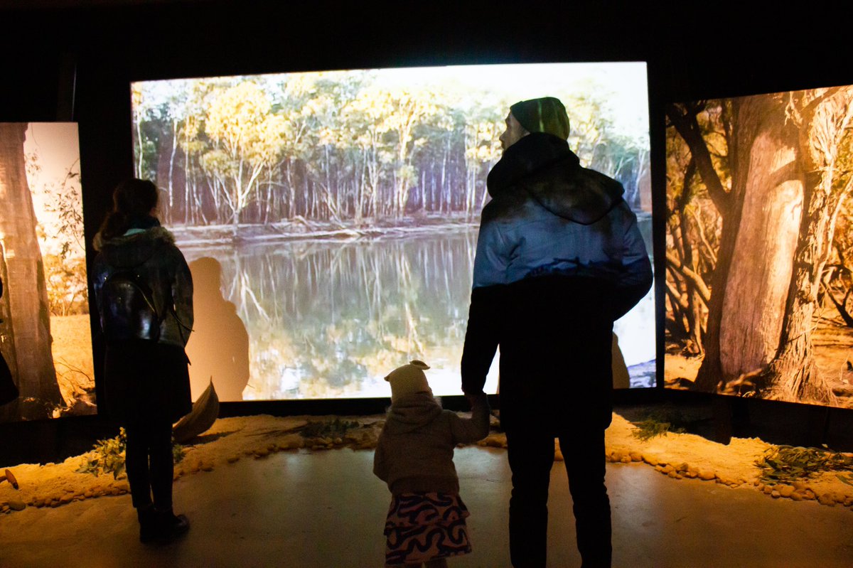 blakdotgallery's tweet photo. This is the way to celebrate Reconciliation week, recognising and celebrating brave Elders, like Uncle Jim, who make positive cultural change every day. 

WALK THE RIVER 
By Uncle Jim Berg 
2-19 June 
Gallery hrs: 
Thur -Sat 12-5pm 
Sun 12-4pm https://t.co/uUFTXvGhAo