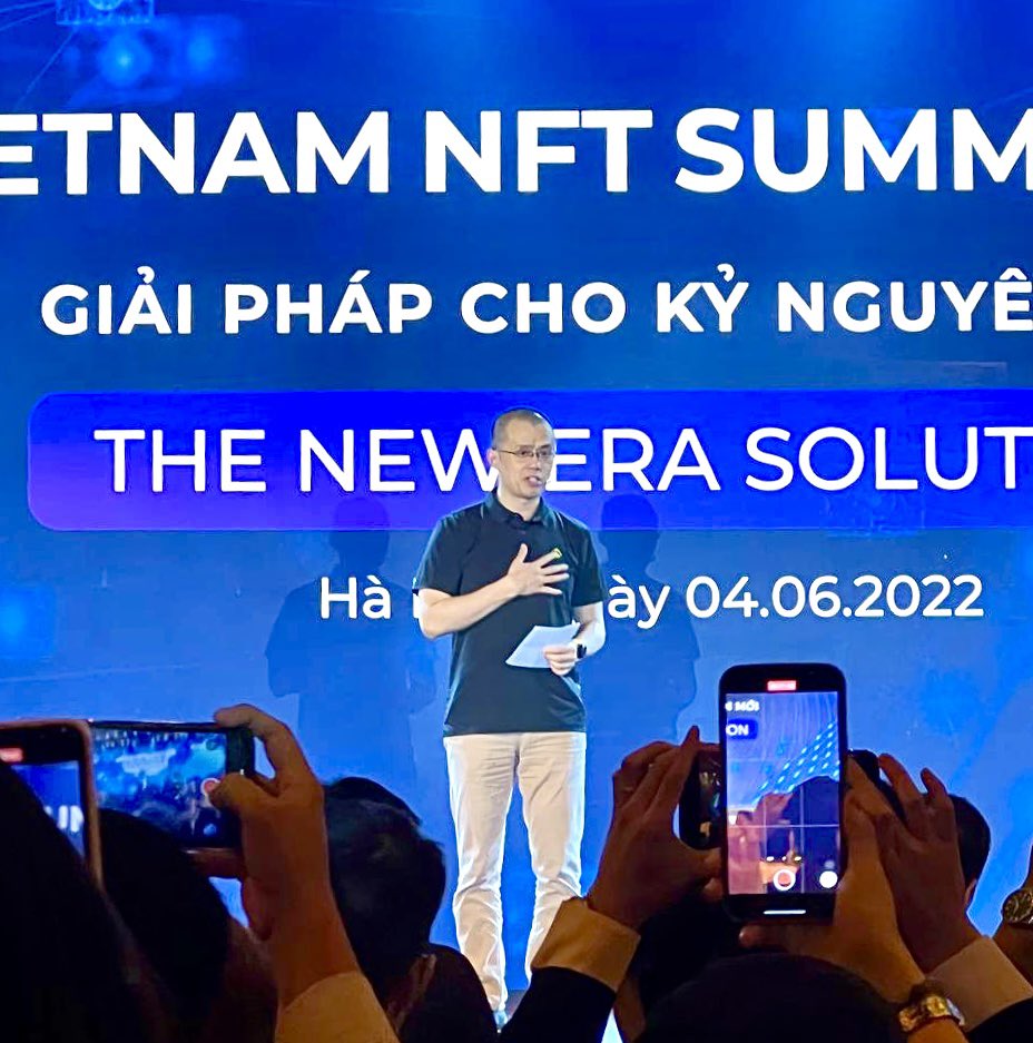 Mydynguyen1207's tweet image. Vietnam NFT Summit 2022- The new era solution.
#oneblocklabs #VietnamNFTSummit 
#metalook #binance  #nft #CZBinance #CZ