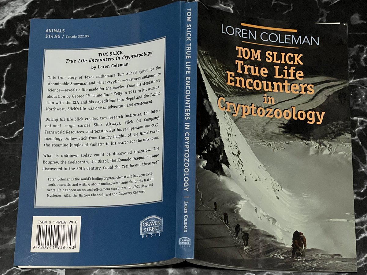 DanielAlanJonez's tweet photo. #TomSlick - True Life Encounters in #Cryptozoology by β¦@CryptoLorenβ©
We traced Slickβs steps in search of the #giantsalamanders during our expedition in the Pacific Northwest last summer https://t.co/O0mEQm0s6y
