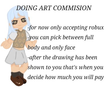 Eleanor11244356's tweet photo. Doing art commission my dms are now open,if you would like one dm me now! #roblox #commission #artist #digitalartist #robloxcommission #robux #robloxartist #rtc https://t.co/ZRy5MTWxVC