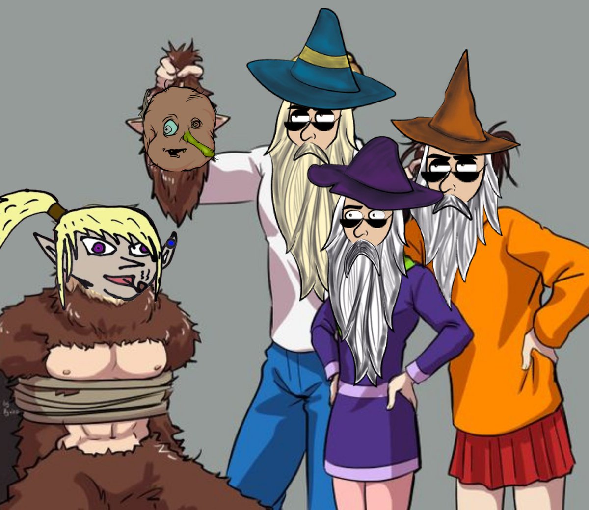 magiciantownwtf's tweet photo. New day, new efforts to unmask and exterminate parasites. 

Our team works tirelessly....

@ElftownWTF @goblintownwtf 

#NFTCommunity #magiciantownwtf #wariscoming #freemintNFT #NFTs #lessismore #elftownwtf #goblintownwtf https://t.co/OWJnpaETxc