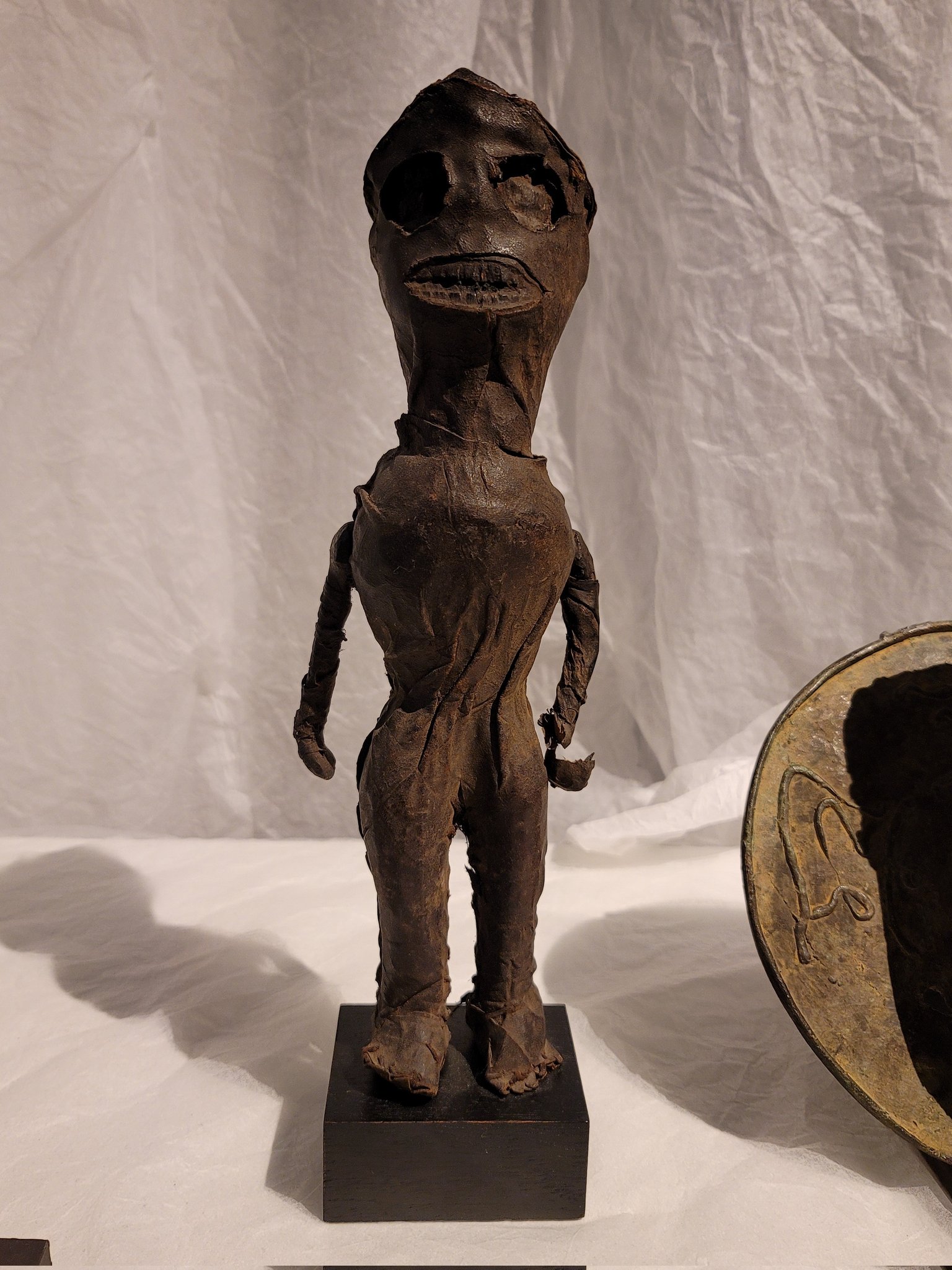 アフリカ　呪物　人形 アフリカ バウレ族 アカン系 木彫り 人形 置物 呪物 神像 商品