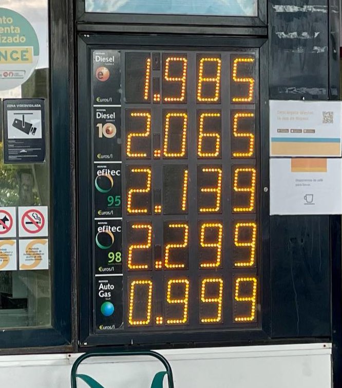 No pasa nada, tenemos los 20 cent de descuento.