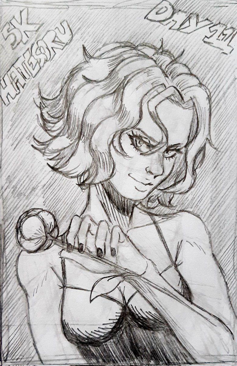 K_K_Art_Stuff's tweet photo. Day 11! This is actually a WIP for the Hatesoru DTYS on insta, i thought I could finish it before posting the sketch for the challenge but I'm quite good at procrastinating ahaha.
#100daysofsketch #sketch #workinprogress https://t.co/dLkHBBEF64
