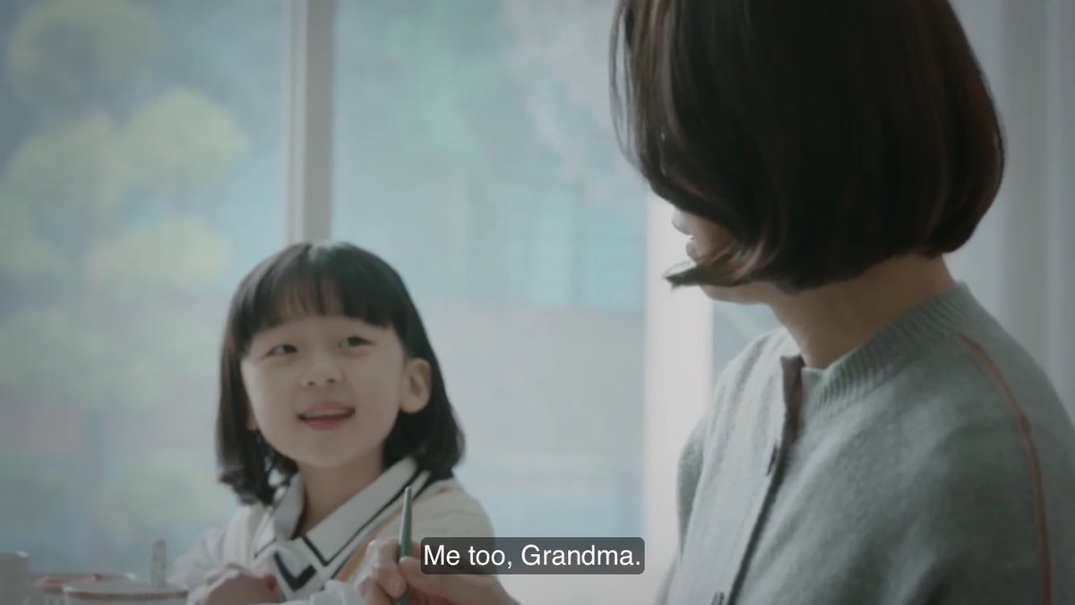 foreveryeaji's tweet photo. When your mother criticizes your cooking, but you have a supportive husband and daughter. Idk what will happen to this lovely family🥺

#SeoYeaji #eveEp2 https://t.co/1PPyHakUmE