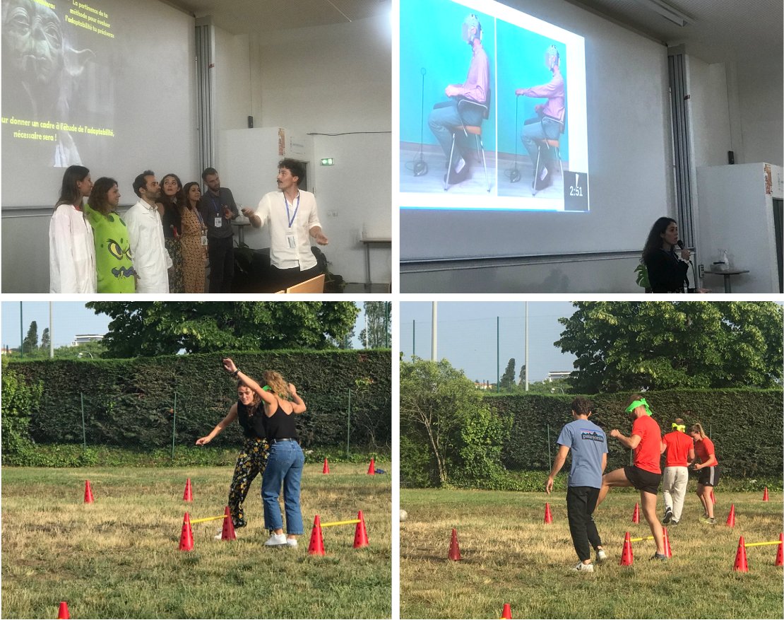 Le PhD team <a href="/EuroMov/">EuroMovDigitalHealthMotion @euromovdhm.bsky.social</a> #Digital #Health #Motion au rendez-vous de la #JEDSMH2022 📖Vulgarisation scientifique &amp; 🏃‍♀️Défis sportifs au programme  👀