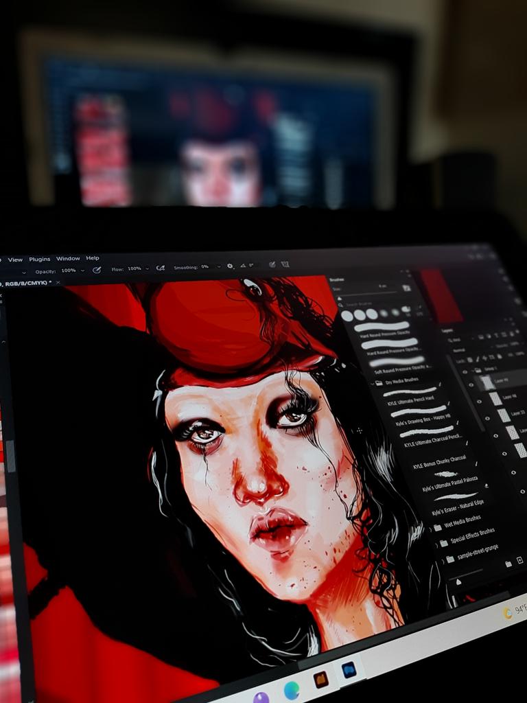 Good afternoon 😍
Working on my new collection 🫠MOODYFACE...
#nft
#objkt
#tezos