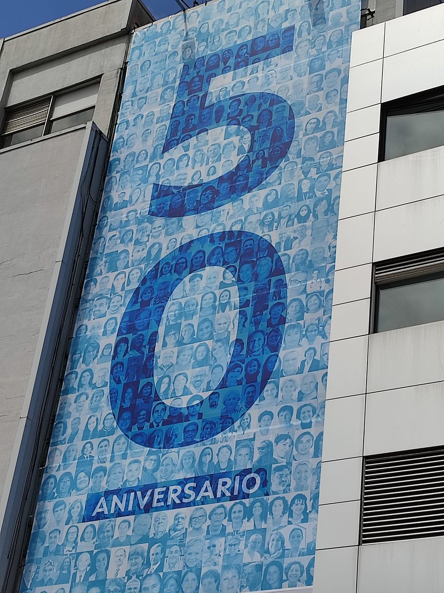 Orgullo y privilegio formar parte de este mosaico y de su historia. Por los que ya no están, y por los que vendrán #50anosHUAC