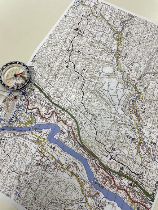 地図読みのお勉強 