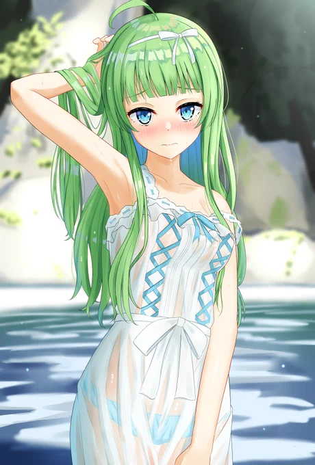 水も滴る…#島原エレナ#ミリシタ 