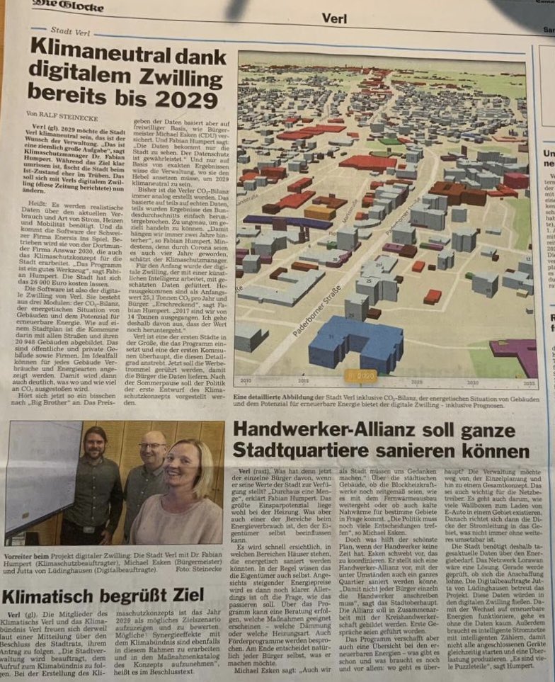klimaunion's tweet photo. Und wieder ein @cdu-Bürgermeister, der seine Stadt #Verl klimaneutral machen will, bis 2029 (!!). @CDUNRW_de @CDUNRW_Fraktion @gruenenrw @rodenjohann https://t.co/qKSGB0Vf6X