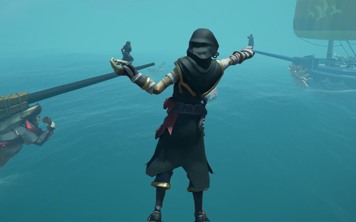 MostAverageCrew's tweet image. #SoTShot @SeaOfThieves 
Rivalry, shmivalry!!....had them in the palm of my hand!
Reapers Vs GoldenSands Merchants
Live @ GoldenSandsOutpost
#BeMorePirate