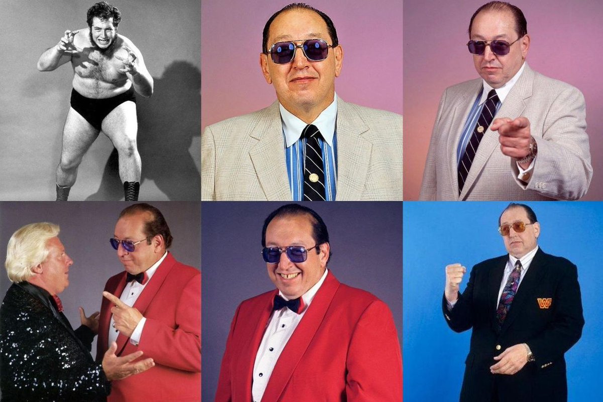 WWFWrestling1's tweet image. On his Birthday we remember the late, great "Gino" Marella aka Gorilla Monsoon. #WWF #WWE #Wrestling #GorillaMonsoon