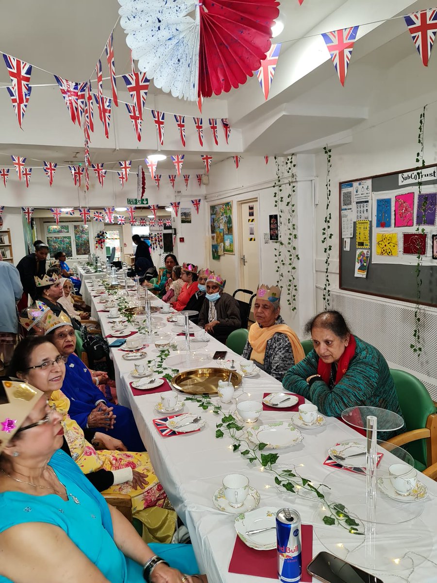 TaskinSaleem's tweet photo. Subco celebrates...#Newham #PlatinumJubilee https://t.co/zl39GlHnJI