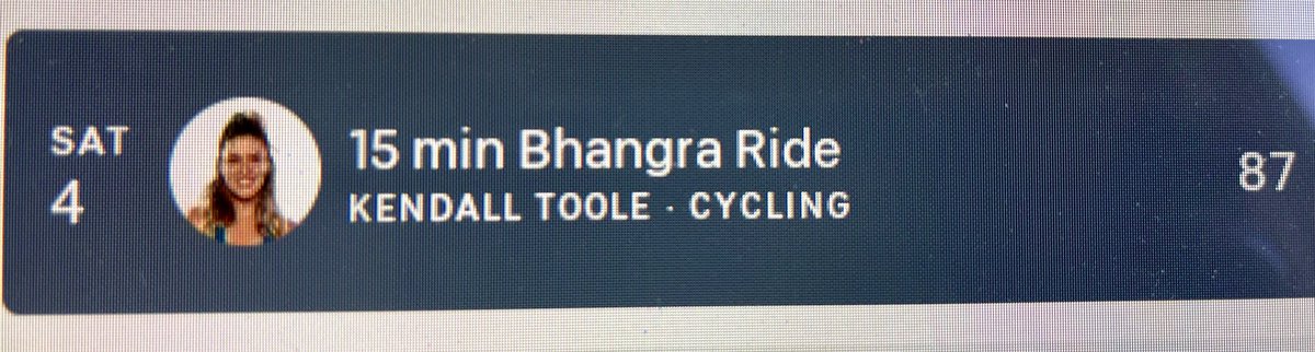KhannaAshishCCM's tweet image. Found my #peleton ride ⁦@fitxkendall⁩ !!!