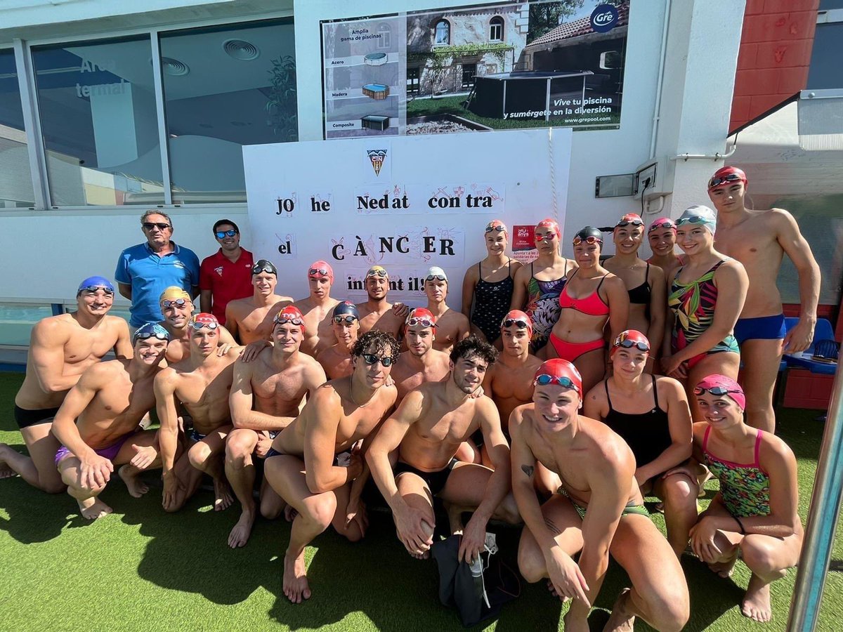 24 hores solidàries de natació! Fins avui a les 17.00h! Fes la teva aportació per a la lluita contra el càncer infantil i participa. #terrassapower entradium.com/events/24h-sol…