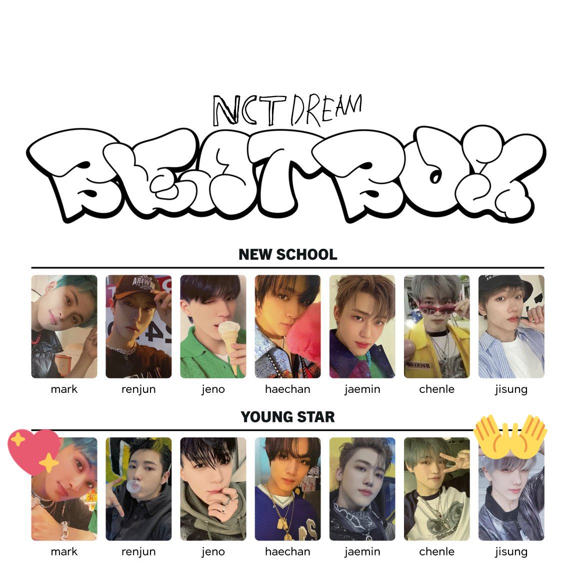 nct dream beatbox チソン トレカ