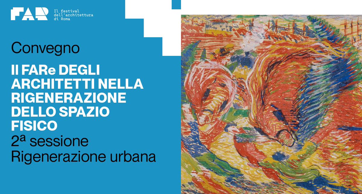 centralun1t's tweet photo. Il "FARe" degli architetti nella rigenerazione dello spazio fisico: #Rigenerazionurbana #infrastruttureverdiblu #BGI #aiapp #aiapp_Lams EVENTO FRONTALE IN SEDE 🔺📌 17 giugno ore 15:30 📍Casa dell'Architettura
🍀piazza Manfredo Fanti 
https://t.co/jQ5MPFqN7Q https://t.co/bpxndzEPXt