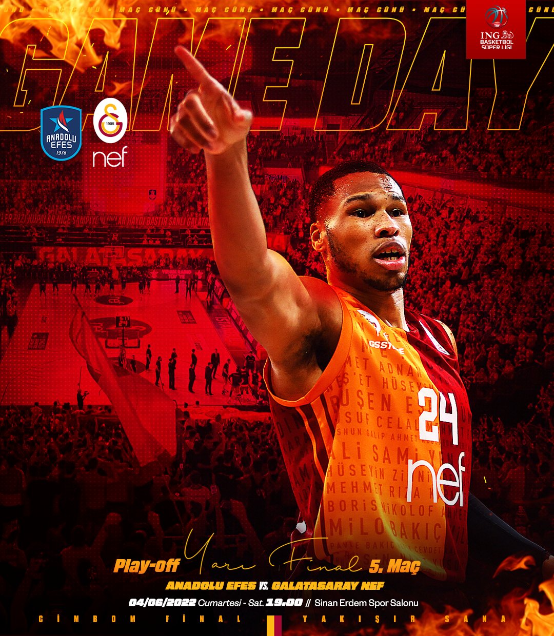 galatasaray nef maç görseli