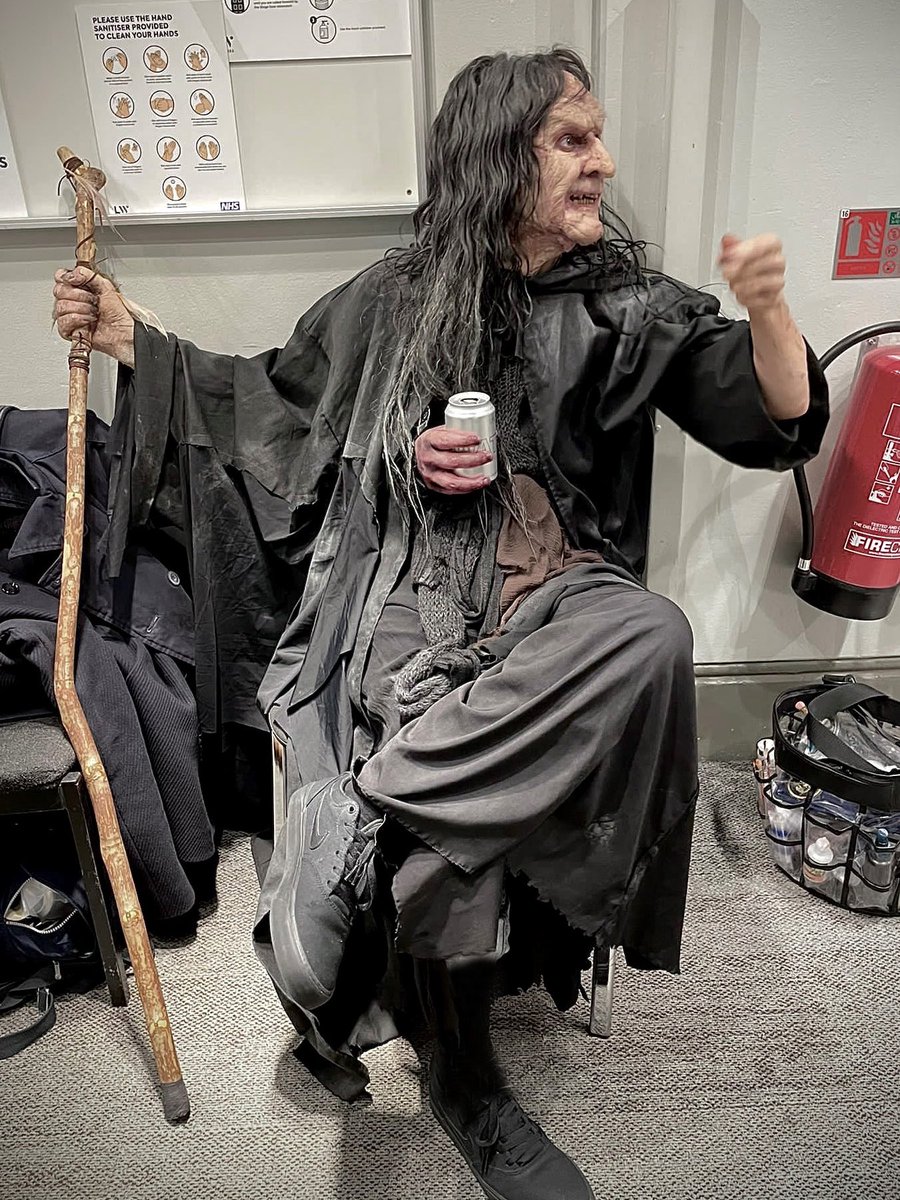 A backstage brew before the audition #bgt #BritainsGotTalent #witch