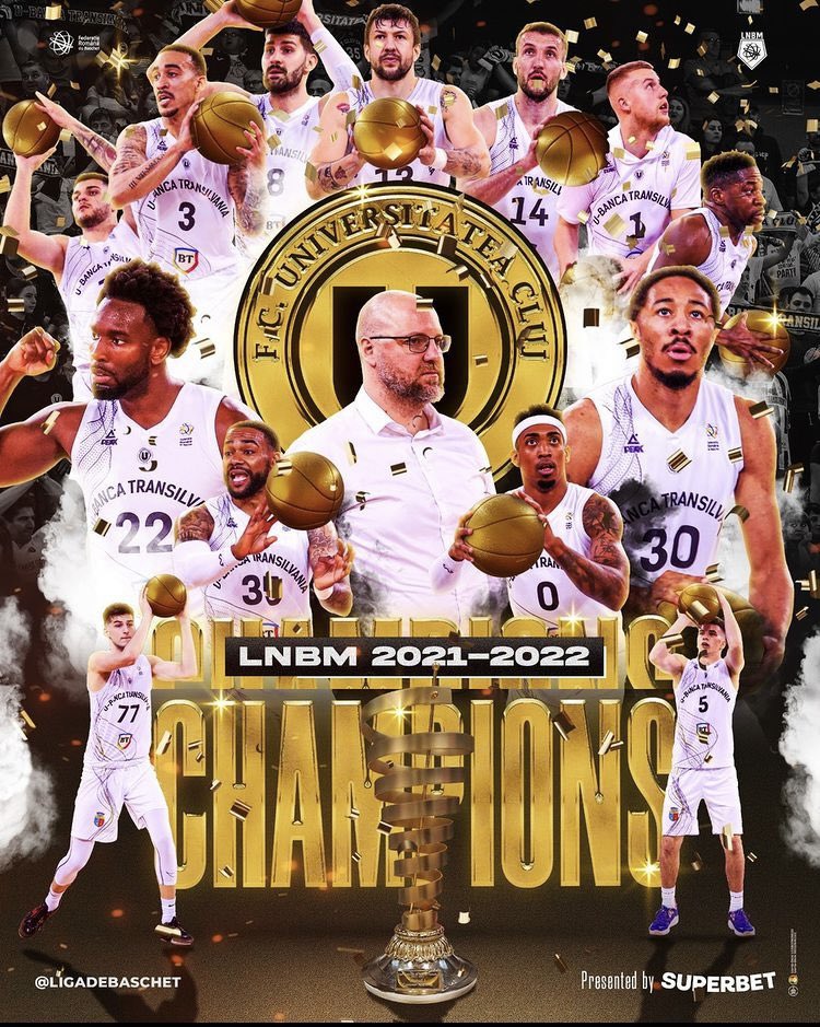 Brandon_Brown3's tweet photo. Season 10 ✅
54-8 
@BasketballCL Final 8
Romanian Champs 🏆 https://t.co/DTxS9ulXM1