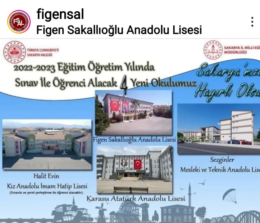 Okulumuzun proje okulu olması için göstermiş oldukları çalışma ve katkılarından dolayı başta Sayın Valimiz Sayın Çetin Oktay KALDIRIM olmak üzere, il milli eğitim müdürümüz Ebubekir Sıddık SAVAŞÇI ve ilçe milli eğitim müdürümüze, şahsım, kurumum adına teşekkür ederim.