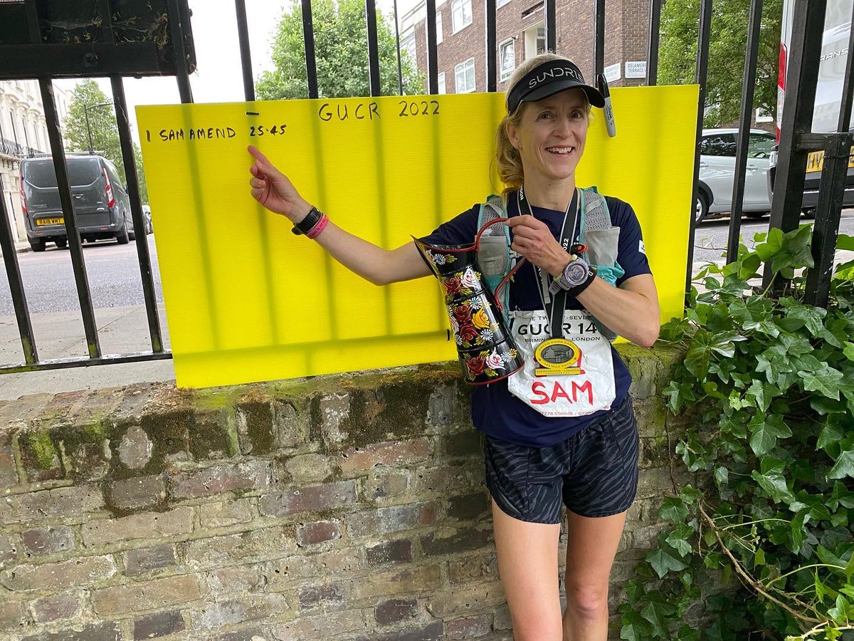 GUCR145's tweet image. Sam Amend. GUCR 2022 winner and new ladies record holder 25h 45m