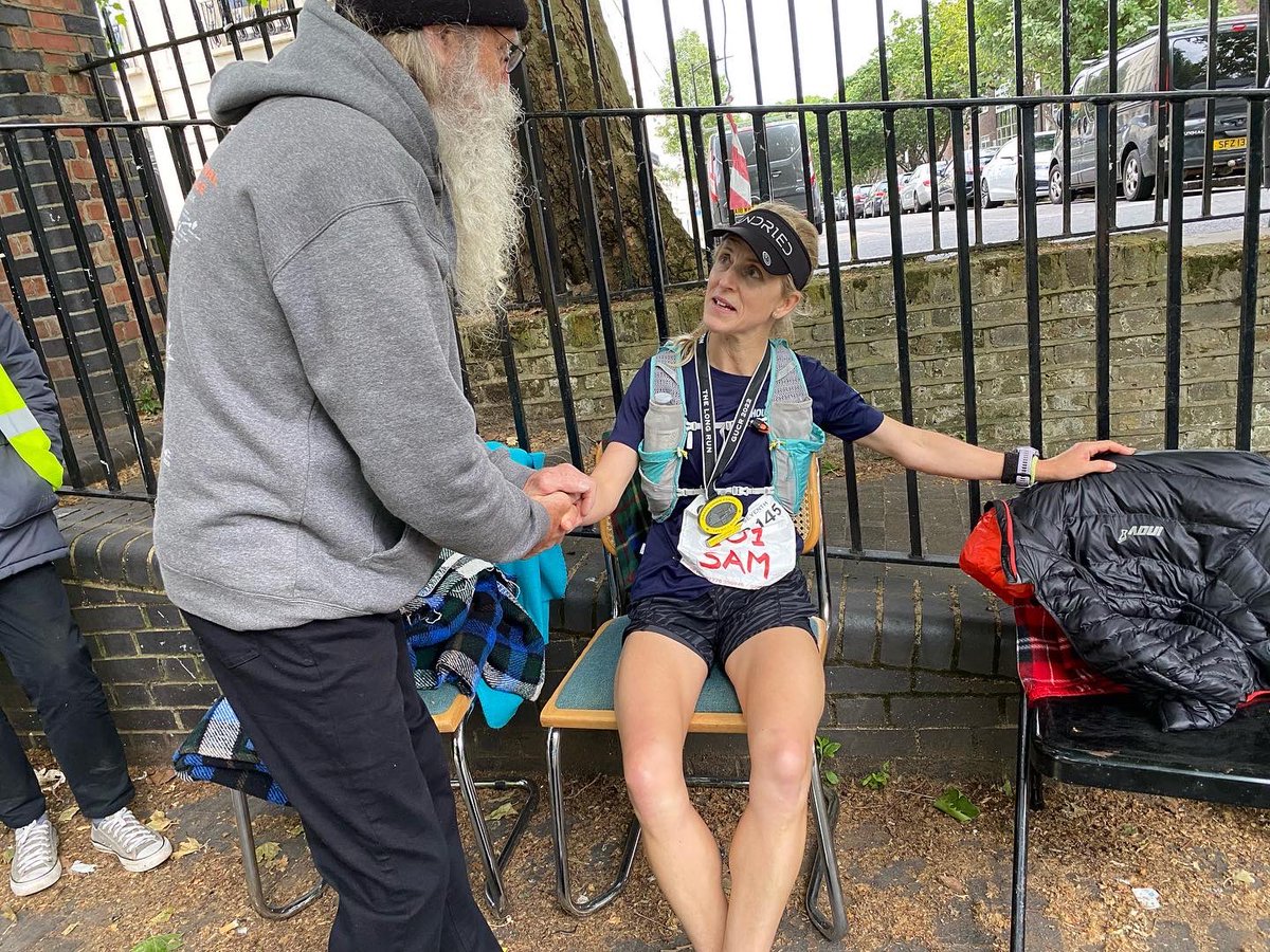 GUCR145's tweet image. Sam Amend. GUCR 2022 winner and new ladies record holder 25h 45m
