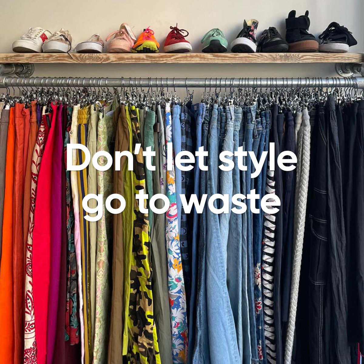 thegoodstoreuk's tweet photo. Don't let style go to waste.
Shop @TRAID at The Good Store and give fashion a new lease of life 🦋
#thegoodstore #thegoodstoreuk #traid #shopgood #shopsustainable #sustainablefashion #ecofashion #slowfashion https://t.co/HYU5rlUZnZ