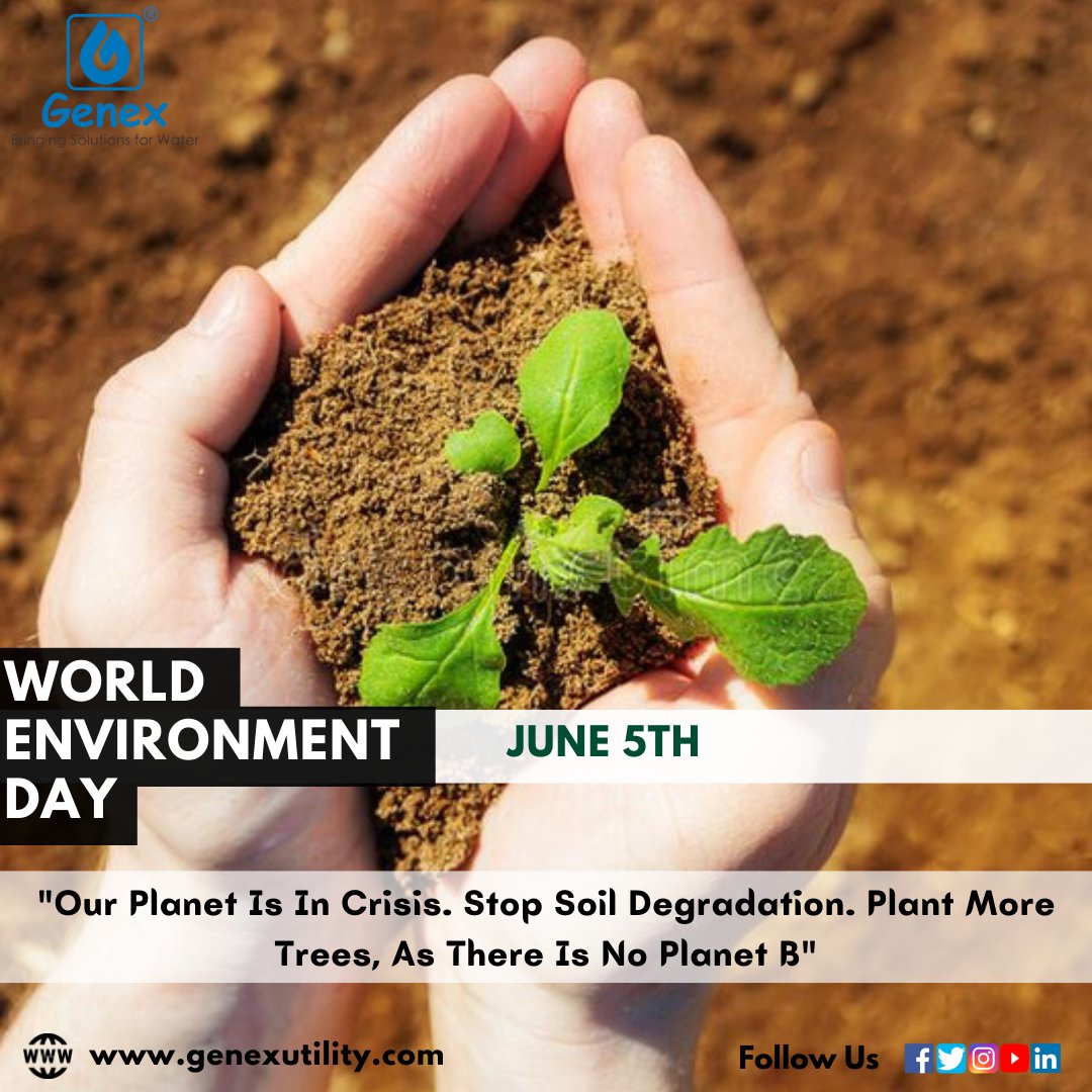 GenexUtility's tweet photo. "Our Planet Is In Crisis. Stop Soil Degradation. Plant More Trees, As There Is No Planet B"
#𝘀𝗮𝘃𝗲𝘀𝗼𝗶𝗹𝘀𝗮𝘃𝗲𝗲𝗻𝘃𝗶𝗿𝗼𝗻𝗺𝗲𝗻𝘁 #𝘀𝗮𝘃𝗲𝘀𝗼𝗶𝗹  #𝘄𝗼𝗿𝗹𝗱𝗲𝗻𝘃𝗶𝗿𝗼𝗻𝗺𝗲𝗻𝘁𝗱𝗮𝘆 #𝘀𝗮𝘃𝗲𝘁𝗵𝗲𝗽𝗹𝗮𝗻𝗲𝘁 #𝗲𝗻𝘃𝗶𝗿𝗼𝗻𝗺𝗲𝗻𝘁𝗱𝗮𝘆𝟮𝟬𝟮𝟮 https://t.co/IQuTwpga1o